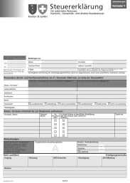 Steuererkl&auml;rung